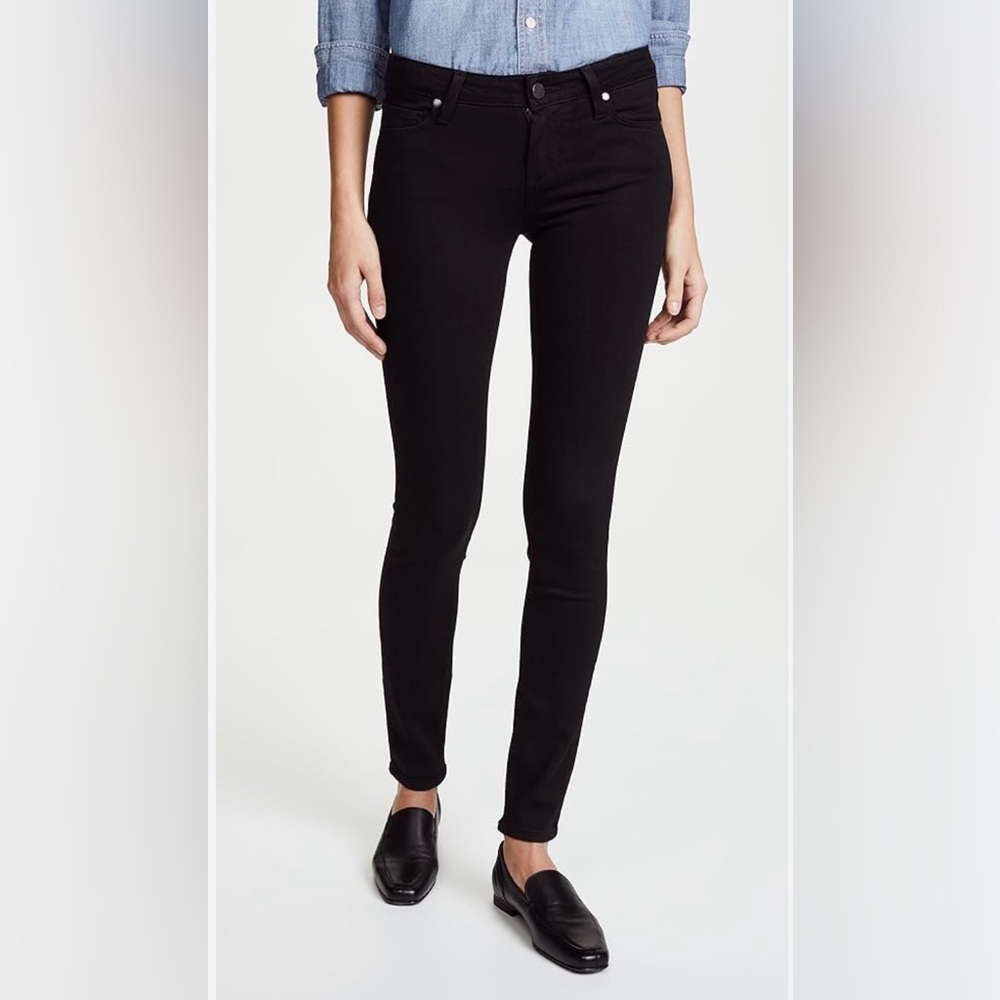 PAIGE Verdugo Mid Rise Ultra Skinny Ankle Jeans, Sz 25